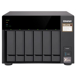 QNAP TS-673-4G Quad-Core AMD 6-Bay NAS with M.2 SSD