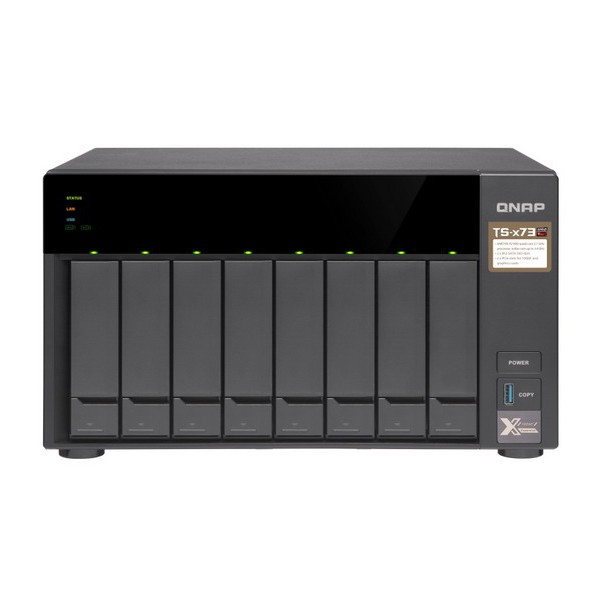 QNAP TS-873-8G Quad-Core AMD 8-Bay NAS with M.2 SSD - NAS Thailand