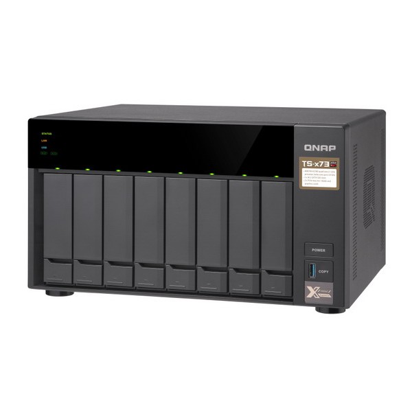 QNAP TS-873-8G Quad-Core AMD 8-Bay NAS with M.2 SSD - NAS Thailand