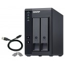 QNAP TR-002 2-Bay USB Type-C Direct Attached Storage with Hardware RAID