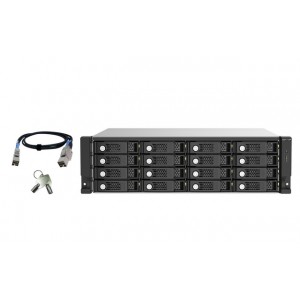 QNAP TL-R1620Sep-RP Enterprise-grade SAS 12Gb/s storage expansion enclosure